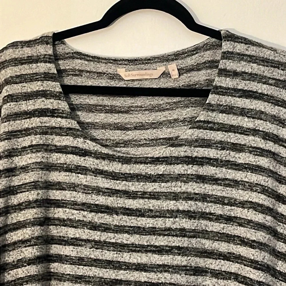 Soft Surroundings | Long sweater tunic Women’s size M layered look cozy warm - Picture 3 of 10